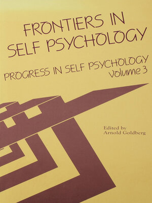 cover image of Progress in Self Psychology, V. 3